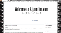 Desktop Screenshot of kiyomilim.com